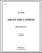 AIR ON THE G STRING BRASS QUINTET P.O.D. cover